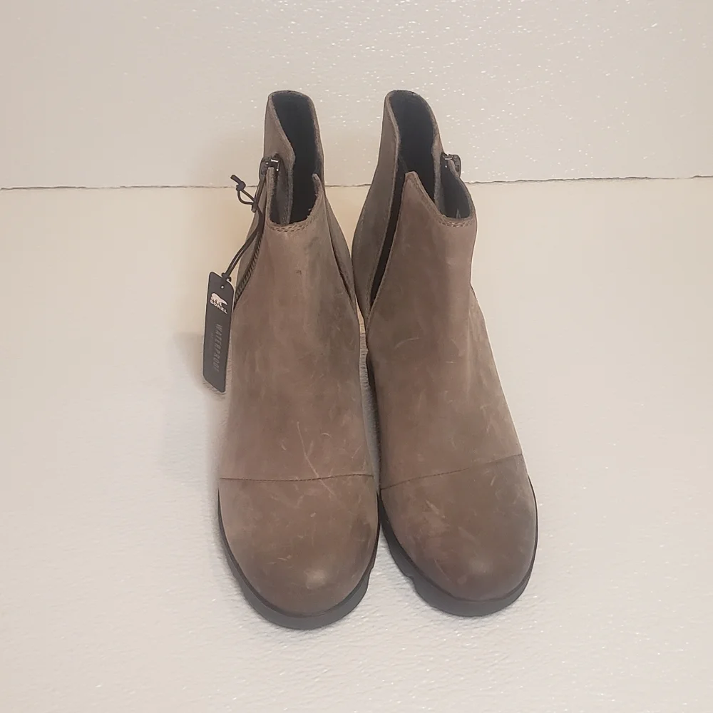 NEW Sorel Joan Uptown Zip Waterproof Bootie